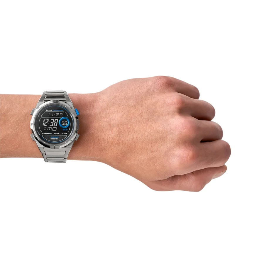 Relogio Fossil Masculino em Aço Grafite - Imagem 4